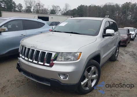 2013 Jeep Grand Cherokee Overland из США, поврежденный, VIN 1C4RJECT0DC595931